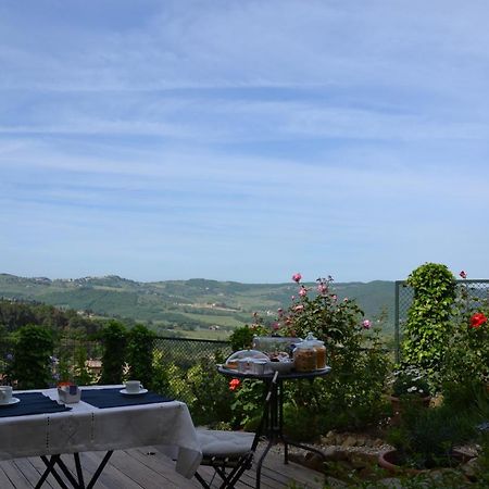 B&B Panoramic Greve in Chianti Bagian luar foto