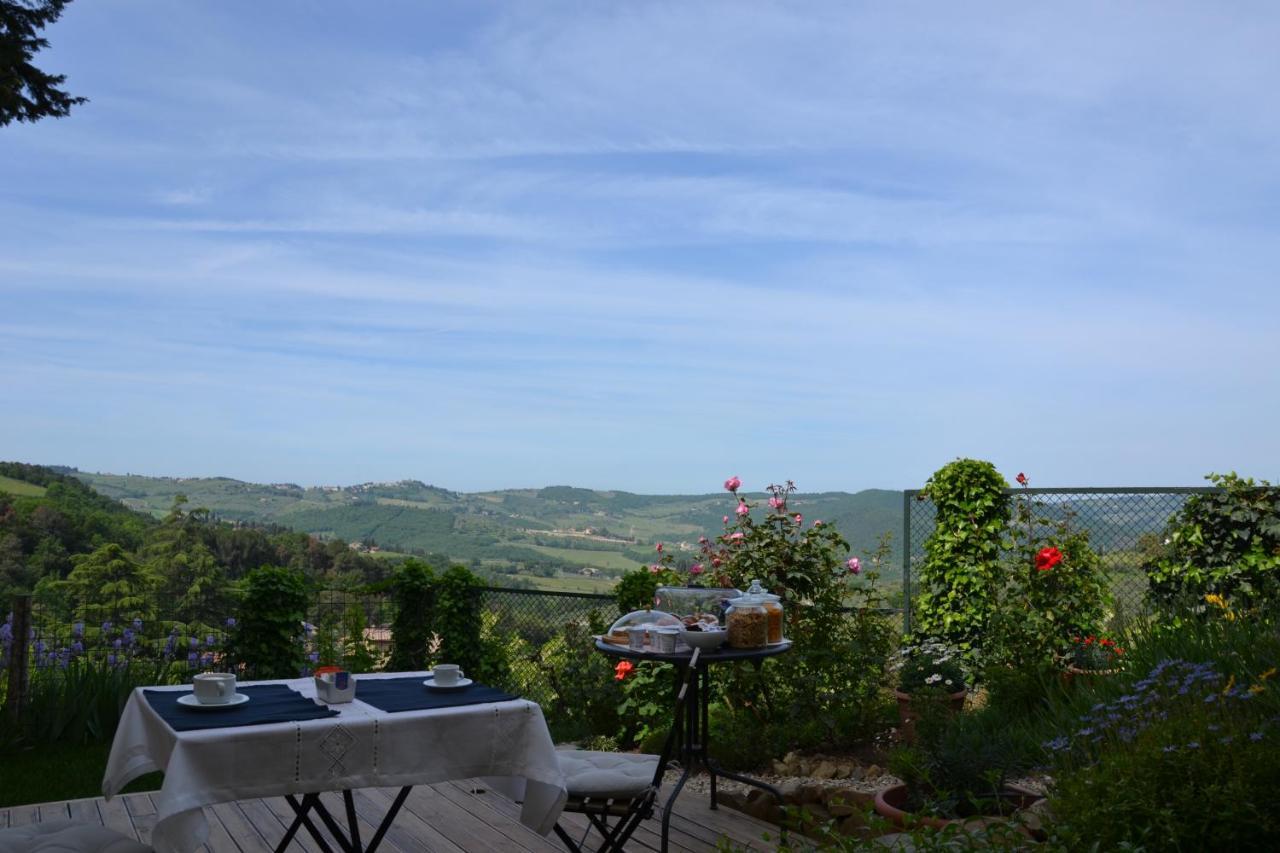 B&B Panoramic Greve in Chianti Bagian luar foto